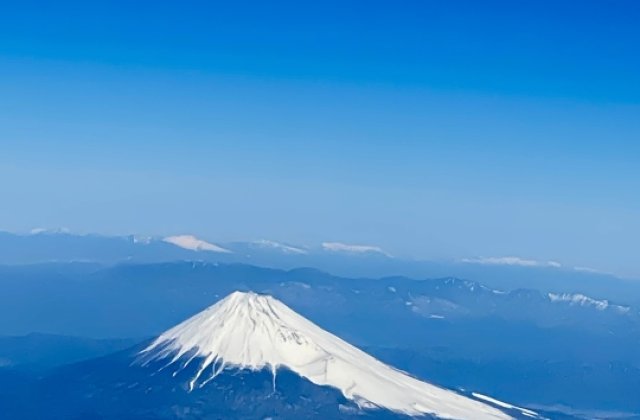 晴天の富士山